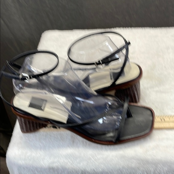 Dolce Vita Black Heels with Ankle Strap - Picture 6 of 9